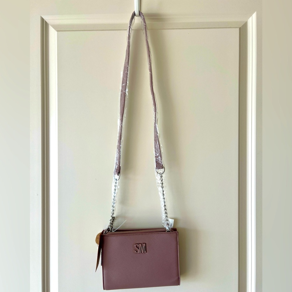 New With Tags Steve Madden Lilac Mauve Crossbody Bag